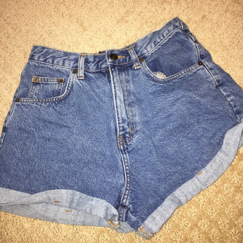 Denim Mom Shorts